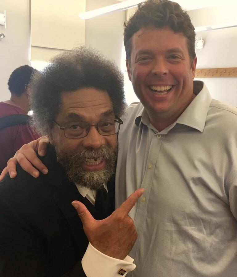  Andy with Cornel West